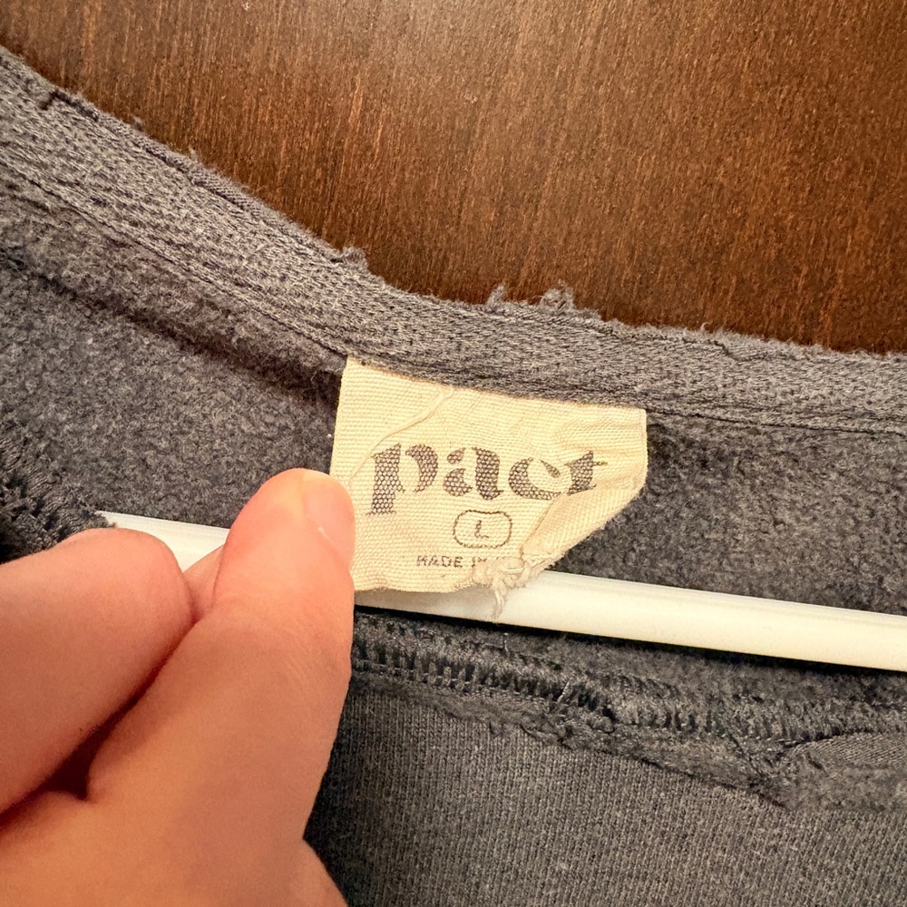 Pact Charcoal Crewneck Top - Picture 3 of 5
